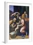 Holy Family (Known as the Great Holy Family of Francois I,), 1518-Raffael-Framed Giclee Print