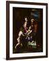 Holy Family known as the Pearl-Raphael-Framed Giclee Print