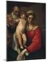 Holy Family or Madonna of the Cherries, Ca 1593-null-Mounted Giclee Print