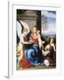 Holy Family Served by Angels-Guido Reni-Framed Giclee Print