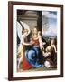 Holy Family Served by Angels-Guido Reni-Framed Giclee Print