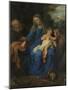 Holy Family with Mary Magdalene-Anthony Van Dyck-Mounted Art Print