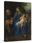 Holy Family with Mary Magdalene-Anthony Van Dyck-Stretched Canvas