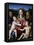 Holy Family with Saint Anne and John the Baptist-Agnolo Bronzino-Framed Stretched Canvas