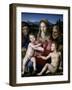 Holy Family with Saint Anne and John the Baptist-Agnolo Bronzino-Framed Giclee Print