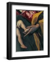 Holy Family with Saint Anne-El Greco-Framed Giclee Print