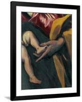 Holy Family with Saint Anne-El Greco-Framed Giclee Print