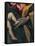 Holy Family with Saint Anne-El Greco-Framed Stretched Canvas