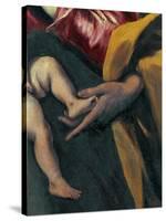 Holy Family with Saint Anne-El Greco-Stretched Canvas