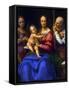 Holy Family with Saint Catherine, 1515-1520-Cesare da Sesto-Framed Stretched Canvas