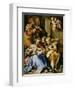 Holy Family with Saints Anne, Catherine of Alexandria, and Mary Magdalene, c.1560-9-Nosadella-Framed Giclee Print