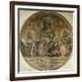 Holy Family with Saints Elizabeth and John, 1509-1511-null-Framed Giclee Print