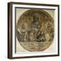 Holy Family with Saints Elizabeth and John, 1509-1511-null-Framed Giclee Print