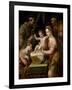 Holy Family with Saints Margaret and Francis, 1578-Lavinia Fontana-Framed Giclee Print