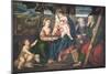 Holy Family with Saints-Bonifacio Veronese-Mounted Premium Giclee Print