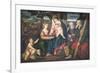 Holy Family with Saints-Bonifacio Veronese-Framed Giclee Print