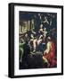 Holy Family with Saints-Giulio Romano-Framed Giclee Print