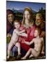 Holy Family with St. Anne and the Infant St. John the Baptist, circa 1550-Agnolo Bronzino-Mounted Giclee Print