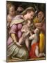 Holy Family with St. Catherine of Alexandria and the Infant St. John the Baptist, circa 1551-1556 (-Prospero Fontana-Mounted Giclee Print