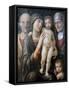 Holy Family with St Elizabeth and St John the Baptist as a Child, C1495-1500-Andrea Mantegna-Framed Stretched Canvas