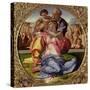 Holy Family with St. John, 1504-05-Michelangelo Buonarroti-Stretched Canvas