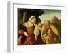 Holy Family with St. John-Paolo Veronese-Framed Giclee Print