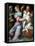 Holy Family with St John-Giorgio Vasari-Framed Stretched Canvas