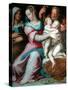 Holy Family with St John-Giorgio Vasari-Stretched Canvas