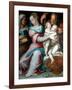 Holy Family with St John-Giorgio Vasari-Framed Giclee Print