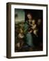 Holy Family with the Infant John the Baptist-Fra Bartolommeo-Framed Art Print