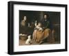 Holy Family with the Little Bird-Bartolome Esteban Murillo-Framed Art Print