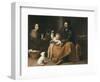 Holy Family with the Little Bird-Bartolome Esteban Murillo-Framed Art Print