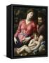 Holy Family with the Young Saint John-Agnolo Bronzino-Framed Stretched Canvas