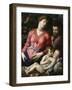 Holy Family with the Young Saint John-Agnolo Bronzino-Framed Giclee Print