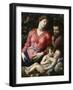 Holy Family with the Young Saint John-Agnolo Bronzino-Framed Giclee Print