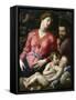 Holy Family with the Young Saint John-Agnolo Bronzino-Framed Stretched Canvas