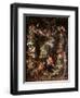 Holy Family with Wreath of Fruit and Flowers-Jan Brueghel the Elder-Framed Giclee Print