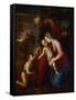 Holy Family with Young John Baptist-Raphael-Framed Stretched Canvas