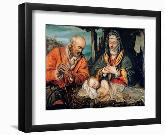 Holy Family-Tintoretto-Framed Art Print