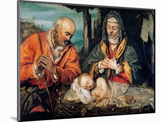 Holy Family-Tintoretto-Mounted Art Print