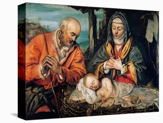 Holy Family-Tintoretto-Stretched Canvas