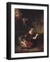 Holy Family-Rembrandt van Rijn-Framed Art Print