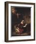 Holy Family-Rembrandt van Rijn-Framed Art Print