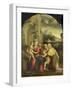 Holy Family-Benvenuto Tisi Da Garofalo-Framed Art Print