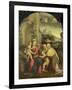 Holy Family-Benvenuto Tisi Da Garofalo-Framed Art Print