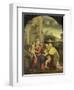 Holy Family-Benvenuto Tisi Da Garofalo-Framed Art Print