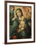 Holy Family-Lorenzo Costa-Framed Art Print