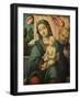 Holy Family-Lorenzo Costa-Framed Art Print