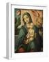 Holy Family-Lorenzo Costa-Framed Art Print