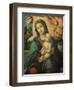 Holy Family-Lorenzo Costa-Framed Art Print